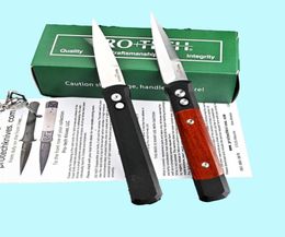 Nieuw aankomsten Protech Knives CNC Protech Godfather 920 Auto Eject Vouwmes 154cm stalen mes 6061T6 Handgreep Outdoor Tool Campi8520123