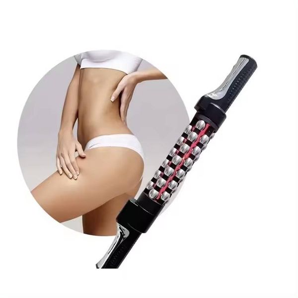 Appareil de Massage chauffant à lumière rouge, vitesse de Vibration rotative à 360 °, rouleau à bille intérieur réglable, Machine amincissante pour tout le corps, Anti-Cellulite