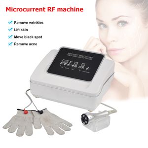 Nuevas llegadas cuidado de la piel microcorriente EMS máquina de estiramiento facial rf máquinas de belleza para apretar la piel