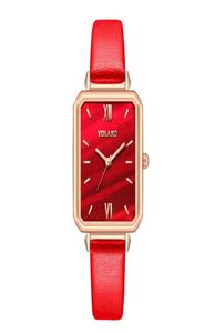 Nouveaux arrivées Timelimited Watch UltraHin Squares Tempérament de banlieue compact Lady Watch One Generation Table Tableau 8197636