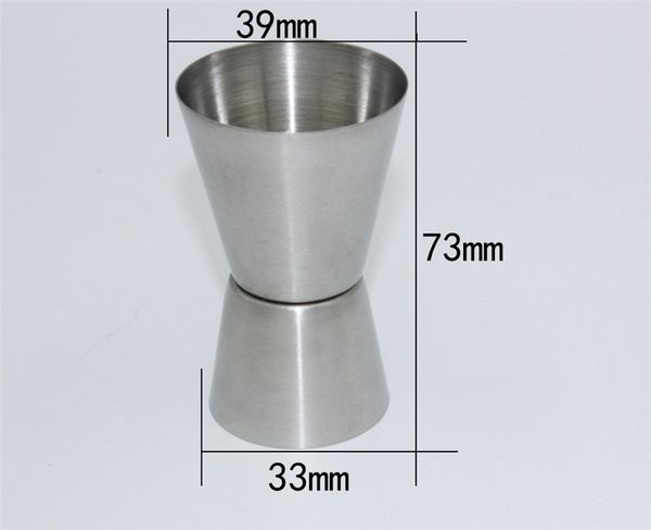 Nouveau Arrive 20 - 40 ml 2-End Jigger Shot Mesure Tasse Cocktail Boisson Vin Shaker Barre En Acier Inoxydable Livraison Gratuite