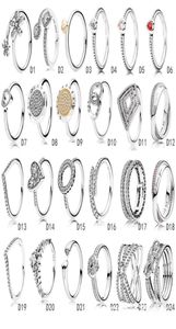 Nieuwe aankomst kristal S925 Sterling zilveren minnaar ring sieraden Diy Past Ale Charm Voor s voor vrouwen Europese rose goud gift2567393