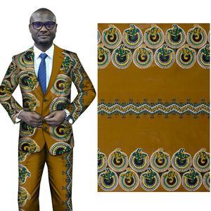 Nouvelle arrivée mode haute qualité canard véritable cire coton tissu africain brun tissu Batik tissus pour l'afrique vêtements robe costume