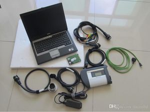 mb star c4 diagnostisch hulpmiddel sd connect hardware wifi met hdd geïnstalleerd in d630 laptop klaar voor gebruik