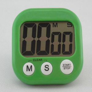 Minuterie de cuisine numérique grand écran LCD, compte à rebours, horloge, alarme forte, magnétique, nouvel arrivage, 5869127