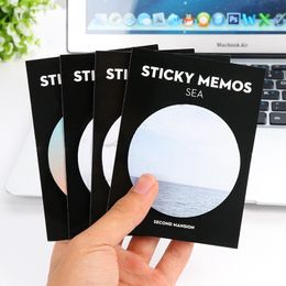 Nieuwe aankomst Natural Dream Series Zelfklevende Memo Pad Sticky Notes Pop-up Bookmark Notes School Office Supply