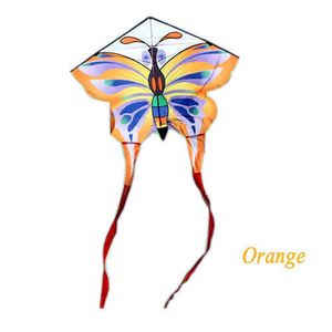 Nieuw aankomen Outdoor Fun Sports Butterfly vlieger lange staart / dierenvliegers met handgreeplijn 0110