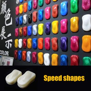 Plastic Auto Speed ​​Shape Display Model voor Auto Wrap / Plasti DIP Paint / Water Hydrographic Film Display MO-A5