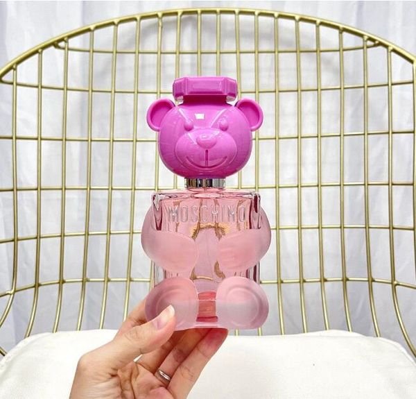 Nouveau arrivée Teddy Pearl Teddy Bear Toy2 Perfume 100 ml bubble gum Eau de Parfum 3.4 US Fl.oz Lasting Sodel Edp Fruité Floral Pragance Toy Boy Cologne Spray 969