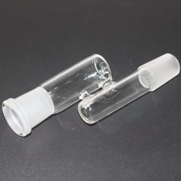 Nouvel arrivage 14mm 18mm Adaptateurs de récupération de récupération Femelle Mâle 14mm Récupération d'huile Récupérateur de cendres Adaptateurs déroulants en verre pour plates-formes pétrolières Bongs en verre ZZ