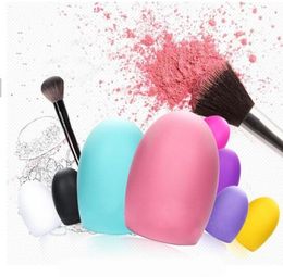 Nuevos cepillos de cepillo de cepillo llegando Herramientas de limpieza cosmética de huevo de maquillaje de maquillaje para cepillos de maquillaje Herramienta de belleza4345433