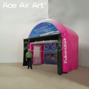 Nieuw aangekomen op maat gemaakte opblaasbare coccession cabine leverancier Space Cookies Stall Tent voor reclame en promotie