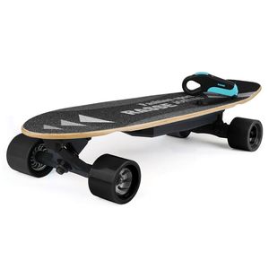 Skateboard électrique avec télécommande sans fil, moteur unique de 250W, vitesse maximale de 18 km/h, nouvel arrivage