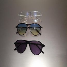 Nouveau-armé Jasper Frame Johnny Optical Eapes anti-Blue Myopia Glasses Depp Sunglasses avec lemtosh originalbox2597
