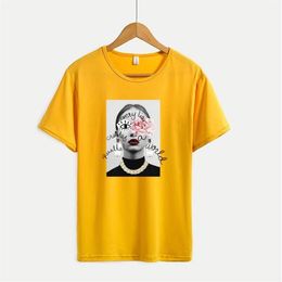 Nouveau arrivé été hommes femmes t-shirts avec motif mignon mode décontracté à manches courtes hommes t-shirts hauts grande taille 210j