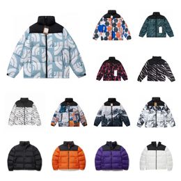 Nouveau arrivé femmes et hommes mode doudoune nord hiver les vestes bouffantes Nort Parkas avec broderie de lettres vestes d'extérieur visage Streetwear vêtements chauds M-XXL