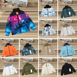 Nouveau arrivé femmes et hommes mode doudoune nord hiver doudoune Parkas avec lettre broderie vestes d'extérieur visage Streetwear vêtements chauds taille M-XXL