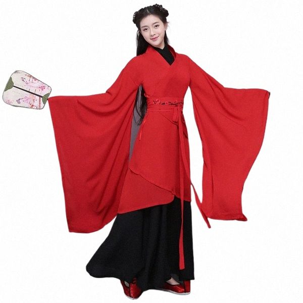 Recién llegado, disfraz chino antiguo, ropa Hanfu china antigua, disfraz de Cosplay para mujer, Hanfu Lady Chinese Stage Dr 154Q #