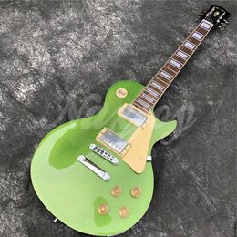 Nouvelle guitare électrique Arrivel Grote Green, Factory Shop Guitarra en bois massif avec des matériels de haute qualité