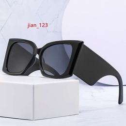 Nouvelle arrivée lunettes De soleil surdimensionnées classique noir grand cadre lunettes De soleil carrées UV400 unisexe lunettes De mode Gafas De Sol