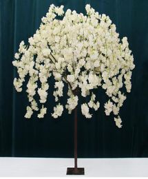 Nuovo fiore artificiale Fiore di ciliegio Albero dei desideri Decorazioni natalizie Centrotavola per matrimoni el Store Home Display Cherry Tree7809209