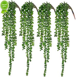 Nieuwe Kunstplanten Woondecoratie Succulent Ivy Greening Muur Opknoping Venster Tuin Feestelijke Feestdecoratie Nep Bloem Planten