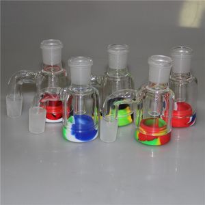 Hookah Ash Catcher 90 45 graden voor bongs glazen waterpijp bubbler 14 mm 18 mm asvangers