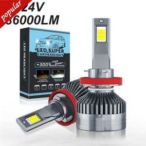 Nouveau ASLENT 24V camionnette voiture lumières Super lumineux 100W H4 LED H7 H11 lampe pour phares de voiture ampoules H1 H3 9005 9006 HB3 HB4 12V-80V