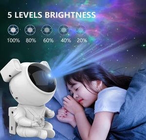 Projecteur étoilé d'astronaute galaxie, veilleuse ciel étoilé, lampe de nuit pour chambre à coucher, décoration de maison, cadeau d'anniversaire pour enfants, nouvelle collection 5293370