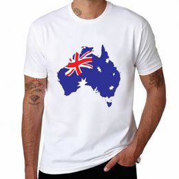 Nouveau drapeau australien T-shirt imprimé animal chemise pour garçons sweat-shirts blanc uni t-shirts hommes 11dZ #