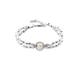 Nouveau bracelet authentique faire un vœu Bracelets d'amitié UNO de 50 bijoux plaqués convient au cadeau de style européen pour femmes hommes PUL1846BPL7193227