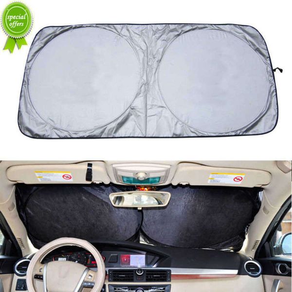 Nouveau Auto voiture avant arrière fenêtre visière pare-brise bloc couverture pare-soleil Protection UV voiture parasol Film voiture crème solaire voiture Sun Block