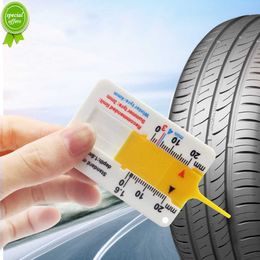 NIEUW AUTO AUTO CAR TIRE LEES DIEPTHOMETER DIEPTE META PAGINA MOTORCYCLE Maatregel Metrement Levering 0-20mm Indicator Metaalbewerking