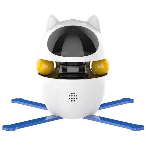 Nouveau jouet automatique Intelligent Cat Toet-Toasing Stick Leaky Food Food Ball Combination Set Cat Self Hi Toy - Papés Fournitures