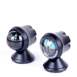 Nieuwe auto -voertuig buitenrichting Guidance Gereedschap Adesarme Compass CANT -auto Interieur Decor Plastic Navigation Compass Ball