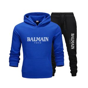 Nouveau automne et hiver hommes ensembles sweats à capuche + pantalon motif Sport costumes pulls décontractés survêtement 2021 marque Sportswears-3xl