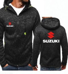 Nieuw herfst- en winter lente -merk Suzuki Sweatshirt Men039S Hoodies Coats Men Sportswear kleding Hoody Jackets3756006