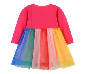 Nuevo vestido de otoño para niños039s falda de gasa de estilo europeo princesa de gasa de moda encantadora5245439