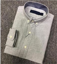 new automne Nouvelles ventes célèbres coutumes fit Chemises décontractées Populaire Golf broderie affaires Polos hommes à manches longues Vêtements Business Dress Shirt