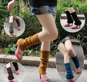 Nouvel accessoire automne hiver Slouchy bouton jambières tricot dentelle réservoir de requin fourrure de lapin jambières bottes manchettes guêtres chaussettes Crochet