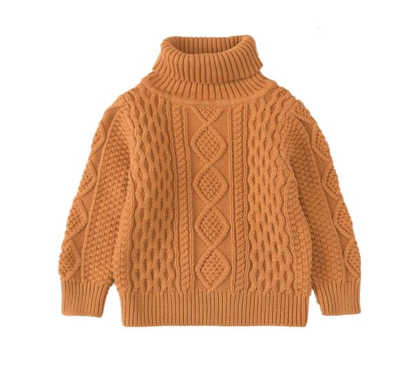 Nouveau automne d'hiver enfants pulls en tricot en coton bébé pull pull grenards vêtements pour tout-petit tirtlelover pullorwear tops6282107