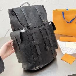 Nouveau sac de créateur disponible sac à dos extérieur pour hommes à dos de luxe de luxe noir assortir les sacs à main en cuir en cuir en or