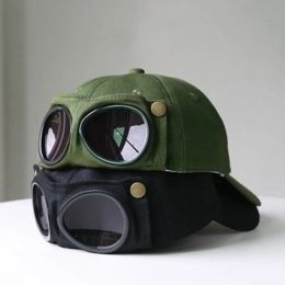 Nieuwe Aviator Hat Zomer Persoonlijkheidsbril Baseball pet vrouwelijke unisex zonnebrillen mannelijke cap honkbalcap jongens cap