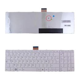 Nouveau clavier français Azerty pour TOSHIBA SATELLITE C850 C855D C850D C855 C870 C870D C875 C875D clavier français d'ordinateur portable blanc