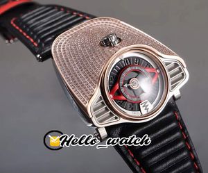 Nouveau AZIMUTH Gran Turismo 4 variantes SP.SS.GT.N001 Montre automatique pour homme en or rose et diamants Miyota Cadran noir Bracelet en cuir Hello_watch