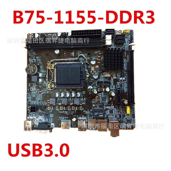 Nouveau B75 carte mère 1155 broches ordinateur de bureau cartes mères Support 3470 brique mobile DNF jeu de société Ddr3h61