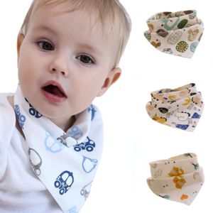 Nieuwe Slabbers Driehoek Katoen Bandana Slabbetjes voor Jongens Meisjes Spuugdoekje Baby Sjaal Maaltijd Kraag Voeden Accessoires Speeksel Handdoek