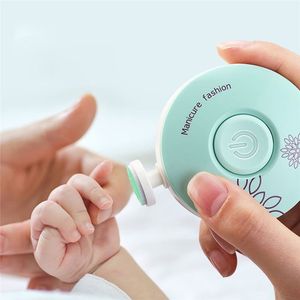 Nieuwe baby nail art trimmer elektrisch proteerbaar gekleurde nagellakgereedschap met 6 vervangende kop peuter voor kinderen voor kinderen
