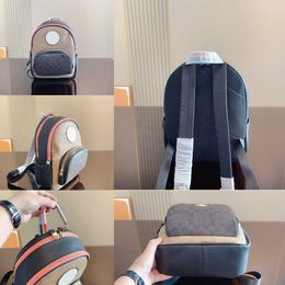 Nueva mochila de moda para hombre, bolso de diseñador, espalda de cuero, bolso de hombro para mujer, bolso de viaje negro s para estudiantes, mochilas escolares, mochila 230129