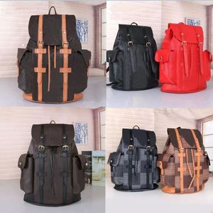 New Backpack Unisex Large Bags Capacity Casual Travel Bag Pair of Adjustable Leather Straps and Delicate Hardware girls boys school bags